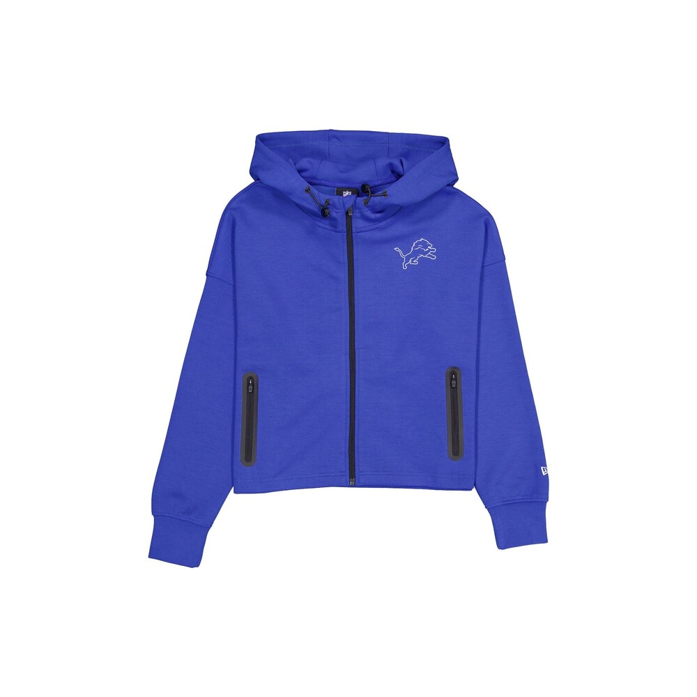 New Era Detroit Lions Active Women's Full-Zip Hoodie - Size XS